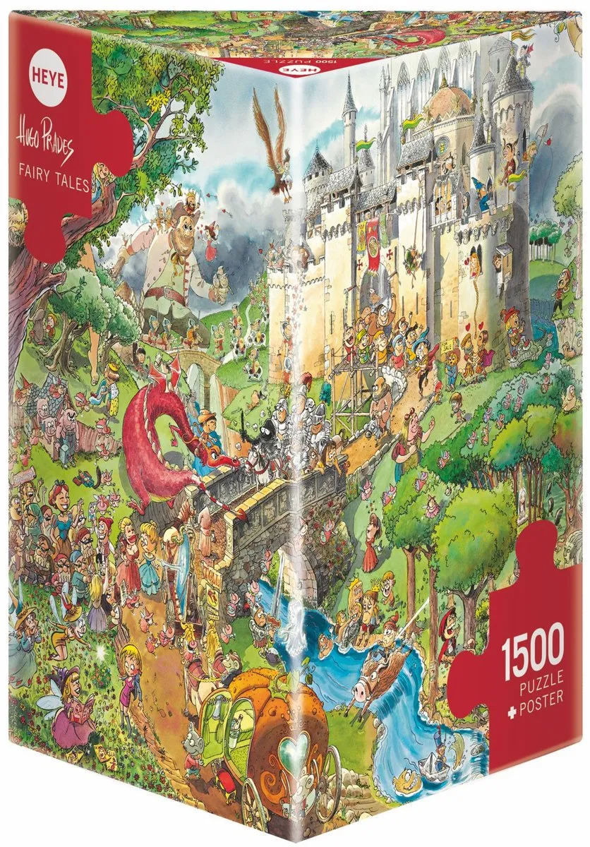 Heye Fairy Tales Prades Legpuzzel 1500 Stuks - Multicolor