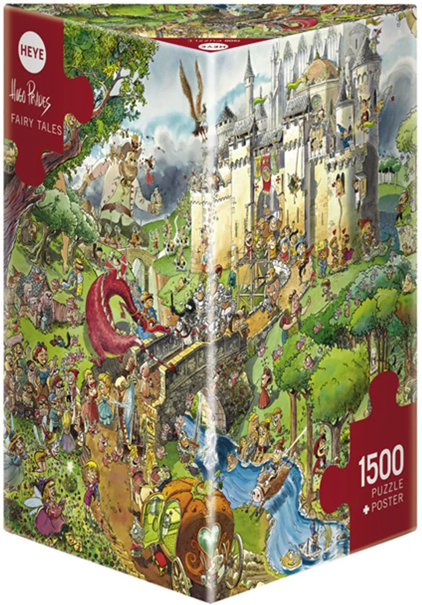 Heye Fairy Tales Prades Legpuzzel 1500 Stuks - Multicolor