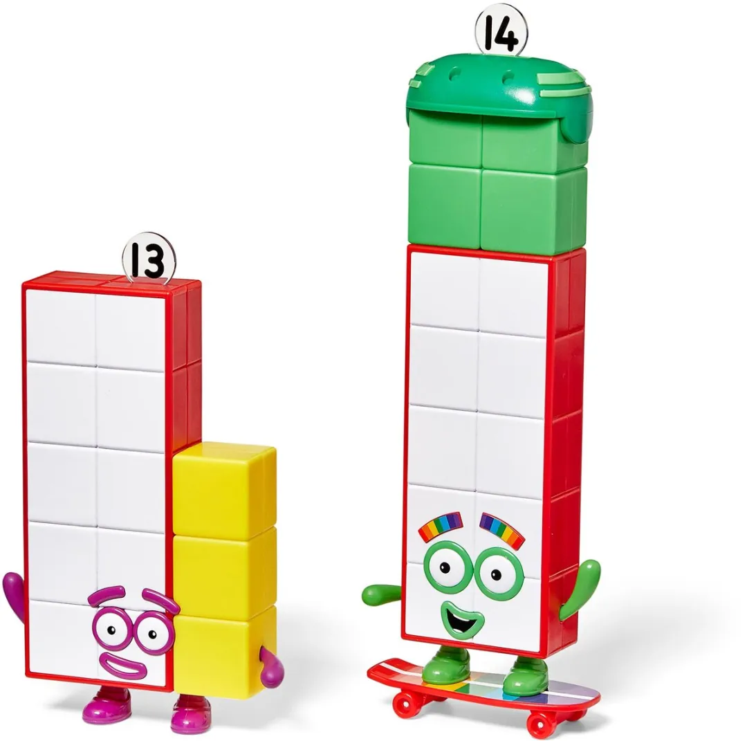 Learning Resources Numberblocks Figuren Set 13 & 14 - Multicolor