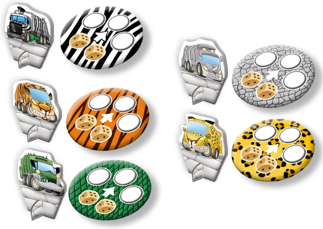 Adventerra Games educatief bordspel Recycle Rally voor kinderen.