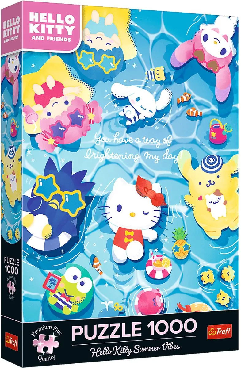 Trefl Hello Kitty Summer Vibes Puzzel 1000 Stuks