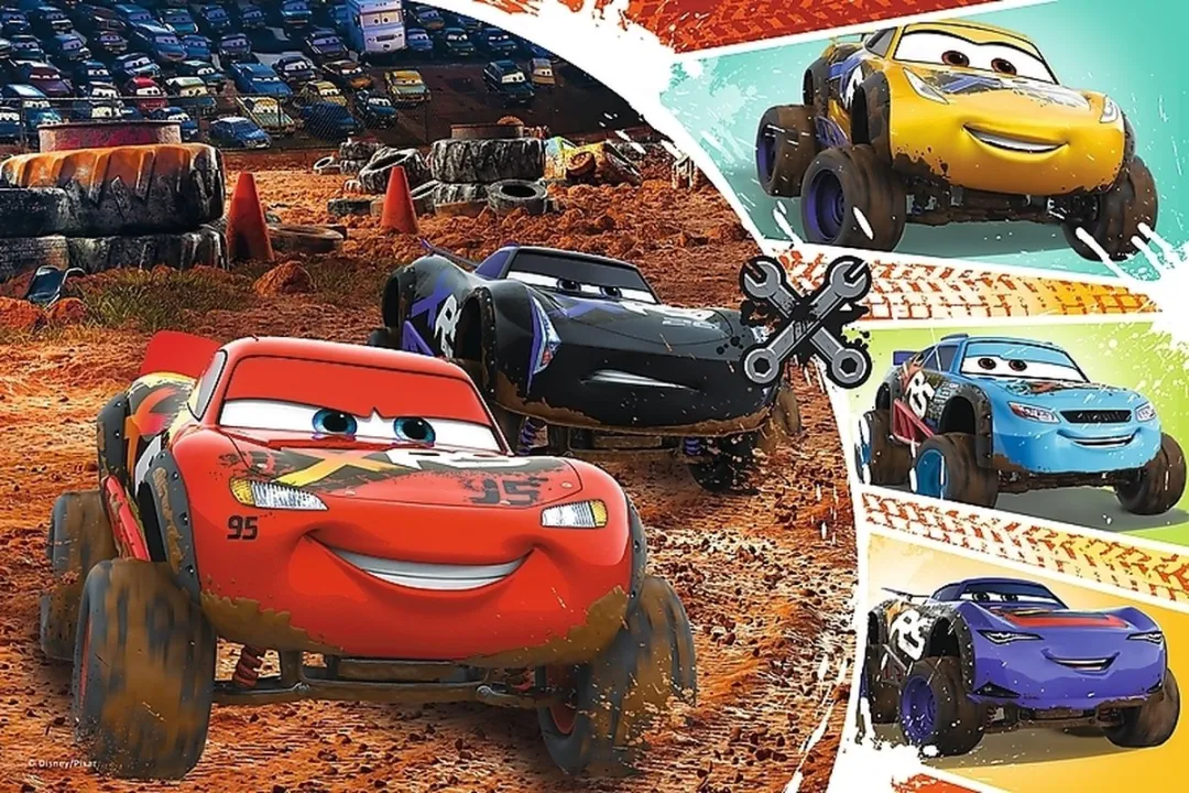 Trefl Cars Puzzel 60 Stukjes