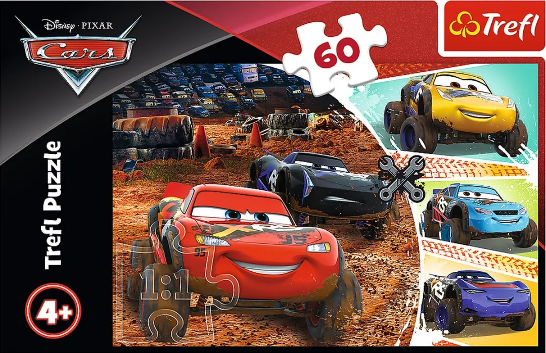 Trefl Cars Puzzel 60 Stukjes
