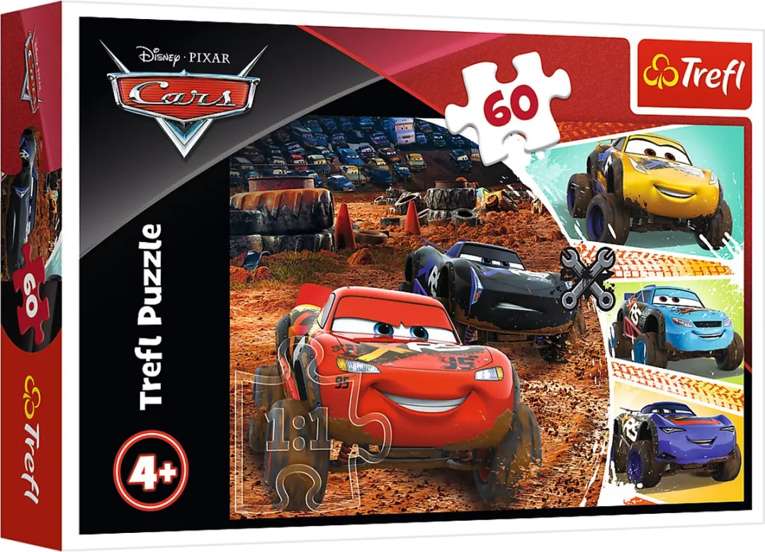 Trefl Cars Puzzel 60 Stukjes