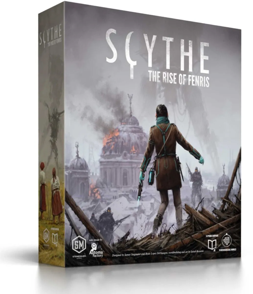 Stonemaier Games Scythe The Rise of Fenris Uitbreiding - Engelstalig