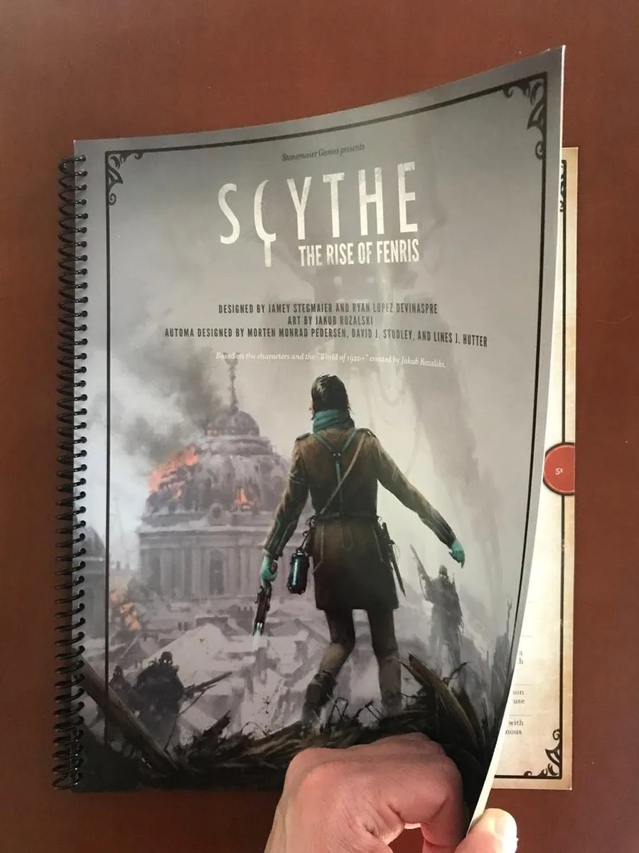 Stonemaier Games Scythe The Rise of Fenris Uitbreiding - Engelstalig