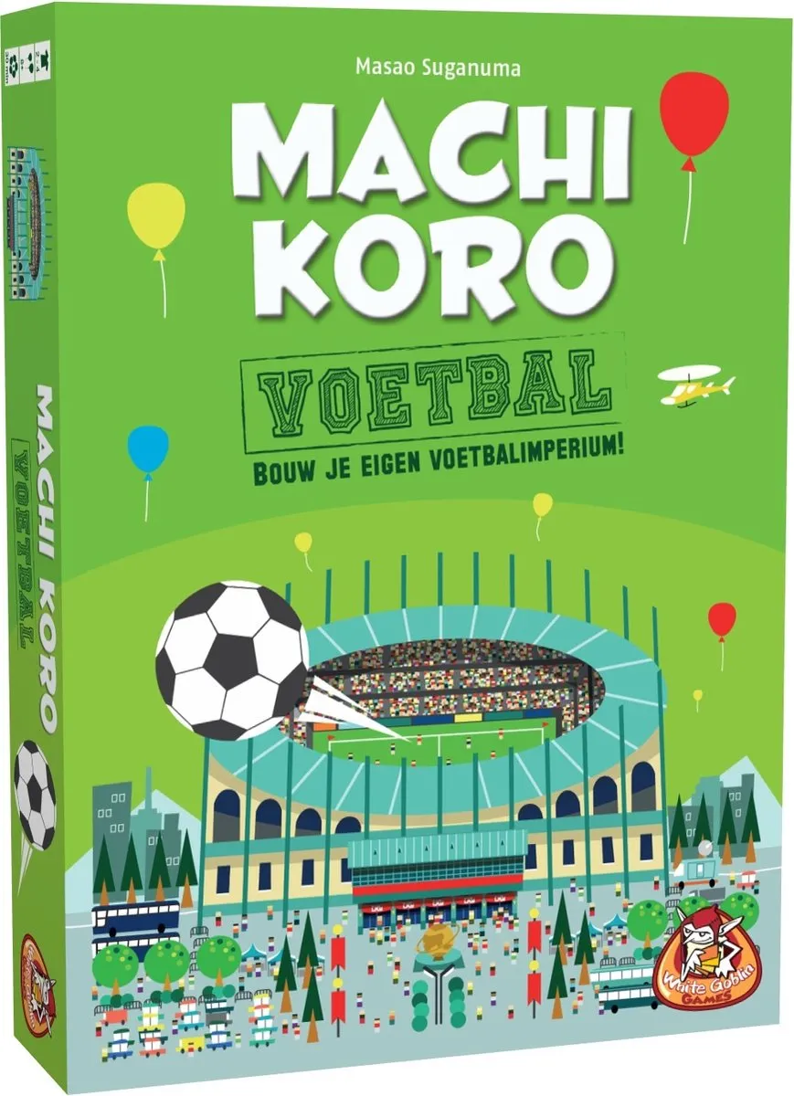 White Goblin Games Machi Koro Voetbal - 2-4 Spelers - 30 Min