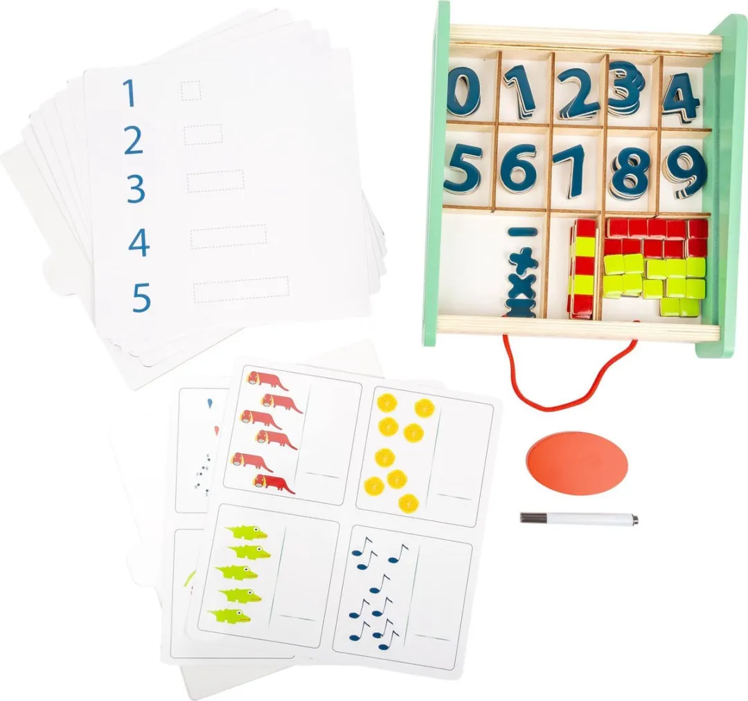 Small Foot Learning Box Educate Tellen en Rekenen - Meerkleurig