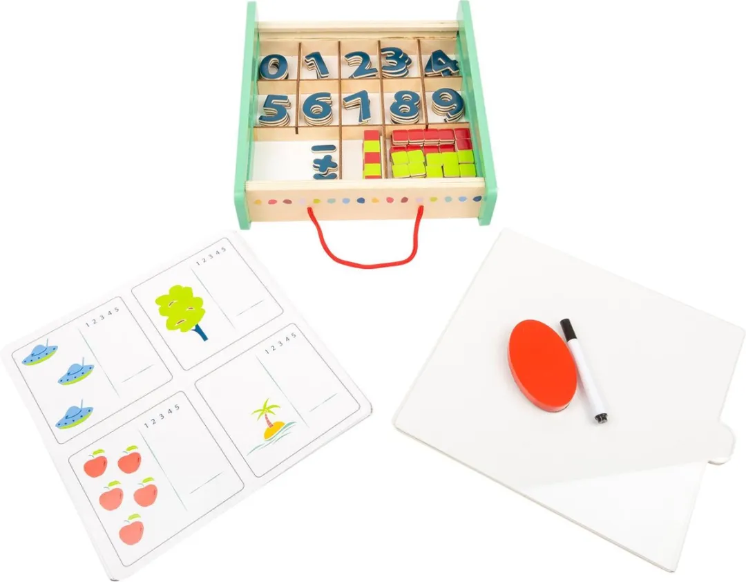 Small Foot Learning Box Educate Tellen en Rekenen - Meerkleurig