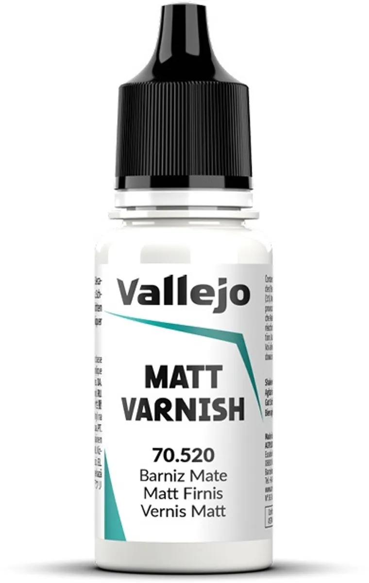 Vallejo Hobbyverf Acrylverf 70520 Matt Varnish - 17ml