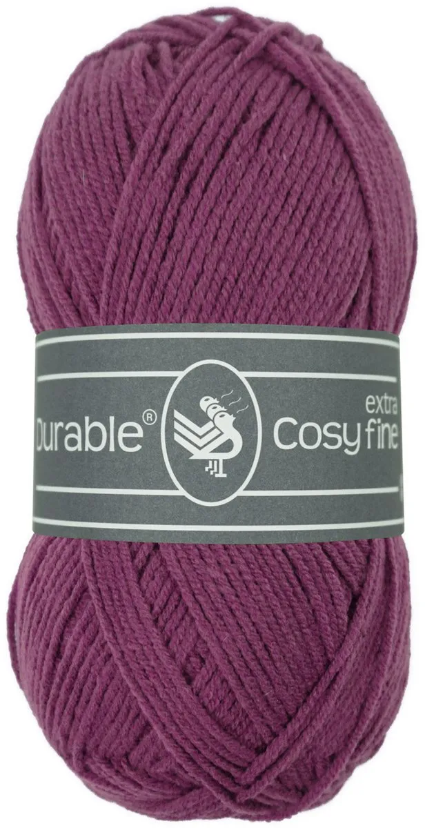 Durable Cosy Extra Fine Plum
