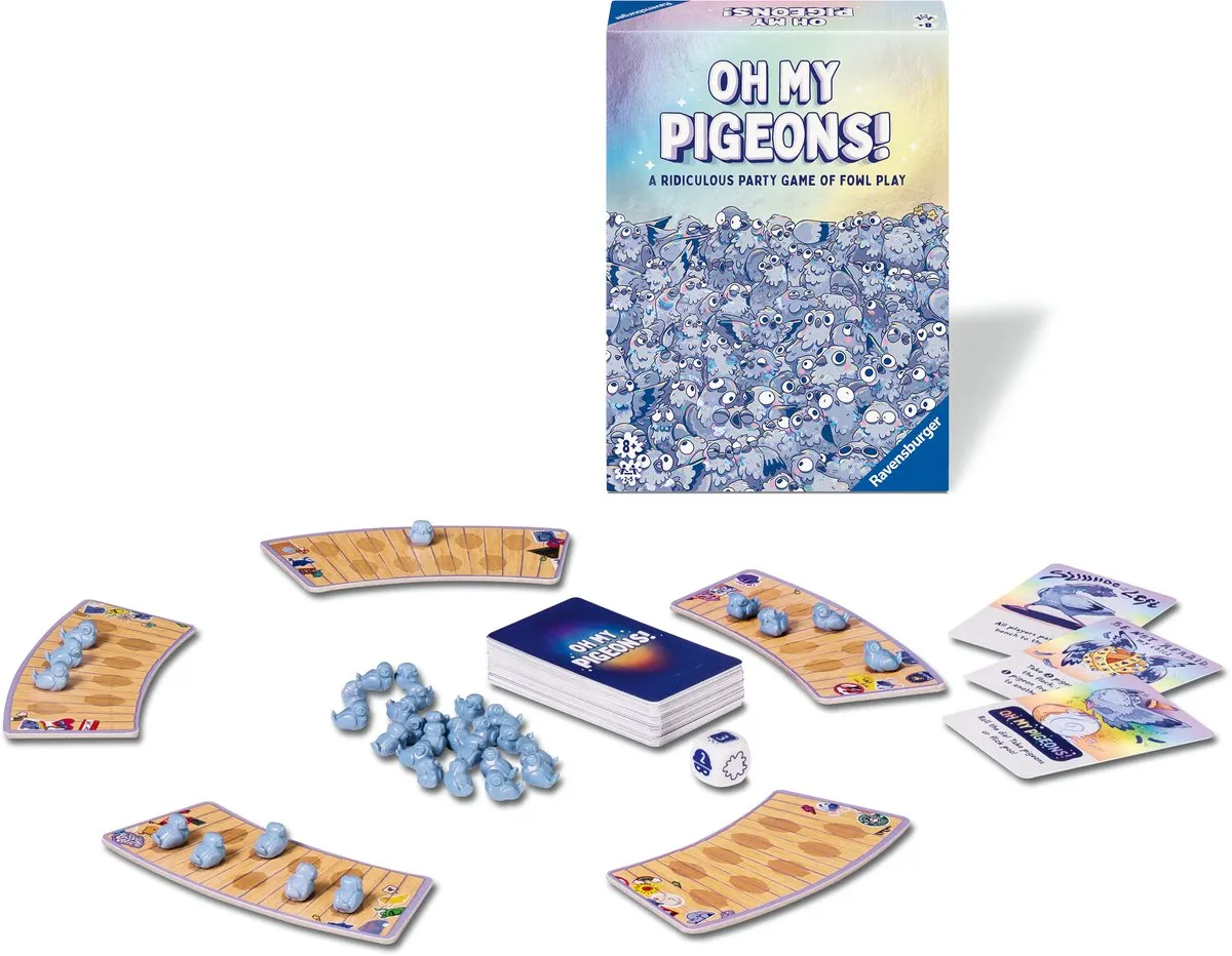 Ravensburger Oh My Pigeons Gezelschapsspel 10822893 - 2-5 Spelers