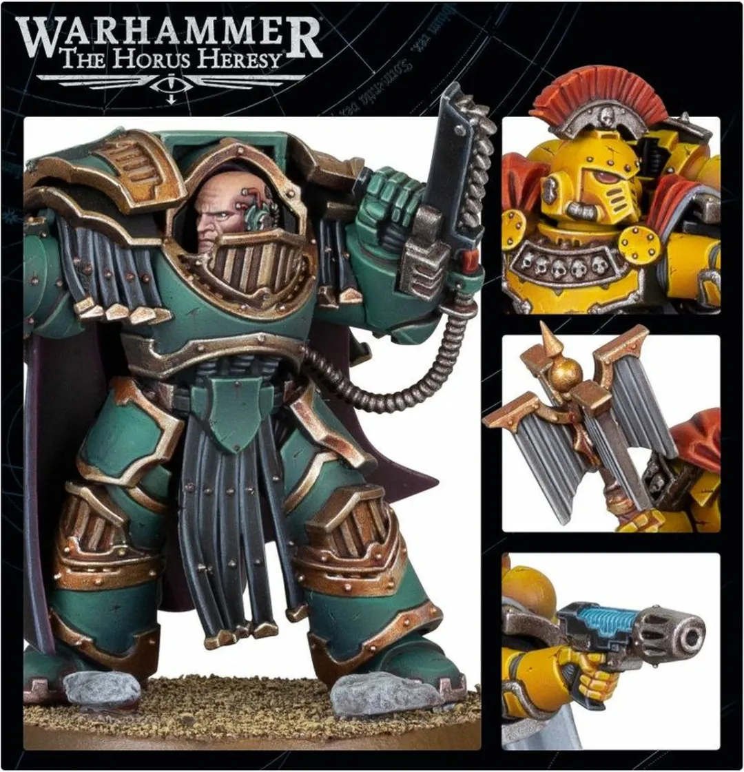 Games Workshop Horus Heresy Legiones Astartes Praetor & Chaplain Consul - afbeelding 6 van 6