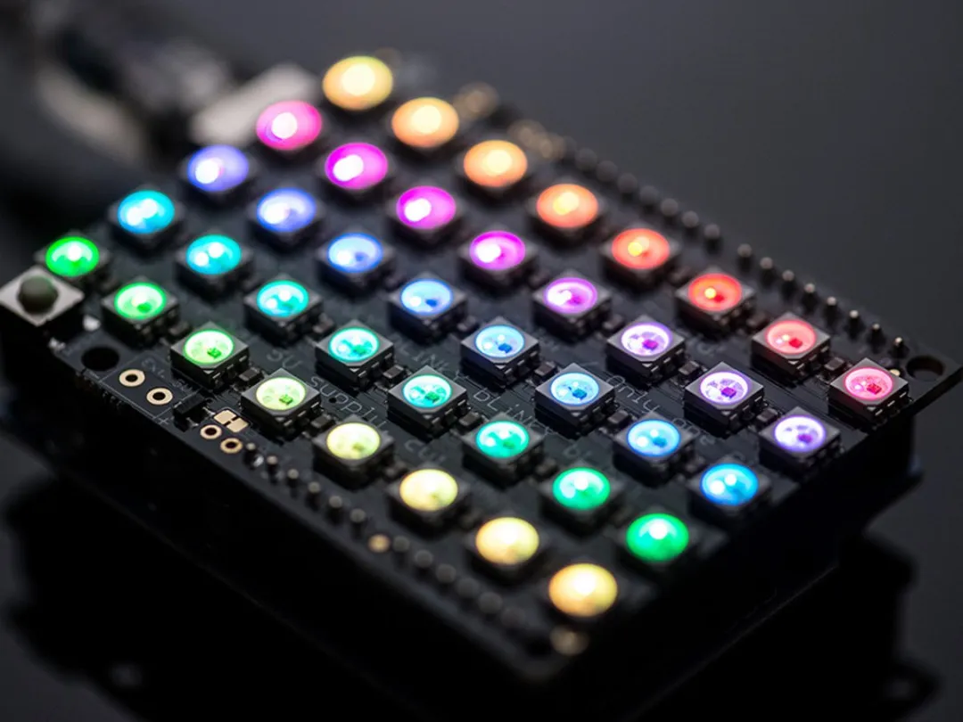 Adafruit NeoPixel Grid 5x8 RGB Matrix 1430