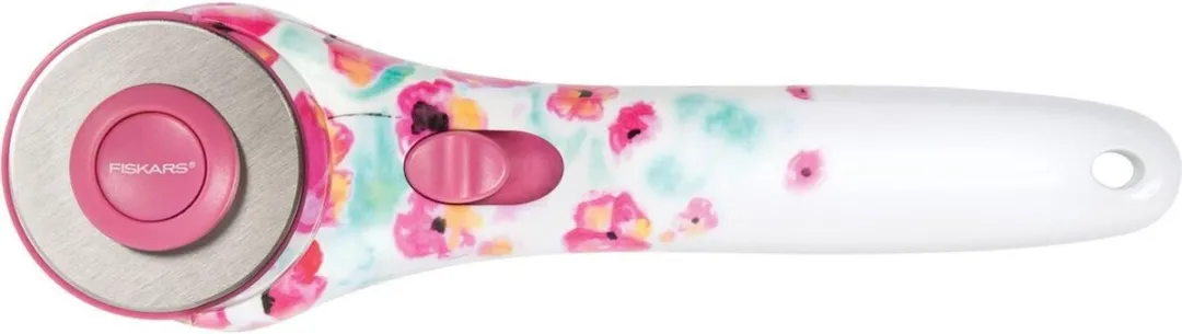 Fiskars Rolmes 45mm - Fashion Stick - Roze/Wit/Geel - afbeelding 2 van 6