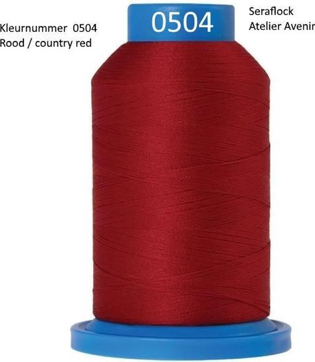 Amann Mettler Seraflock 1000mt Lockgaren - Rood