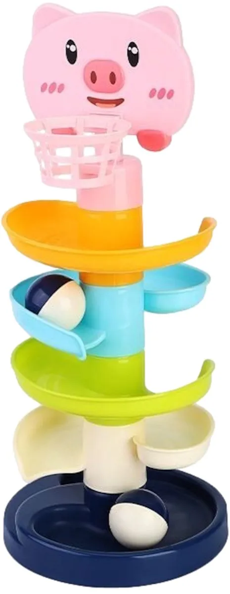 Eco Toys Happy Pig Spiraaltoren
