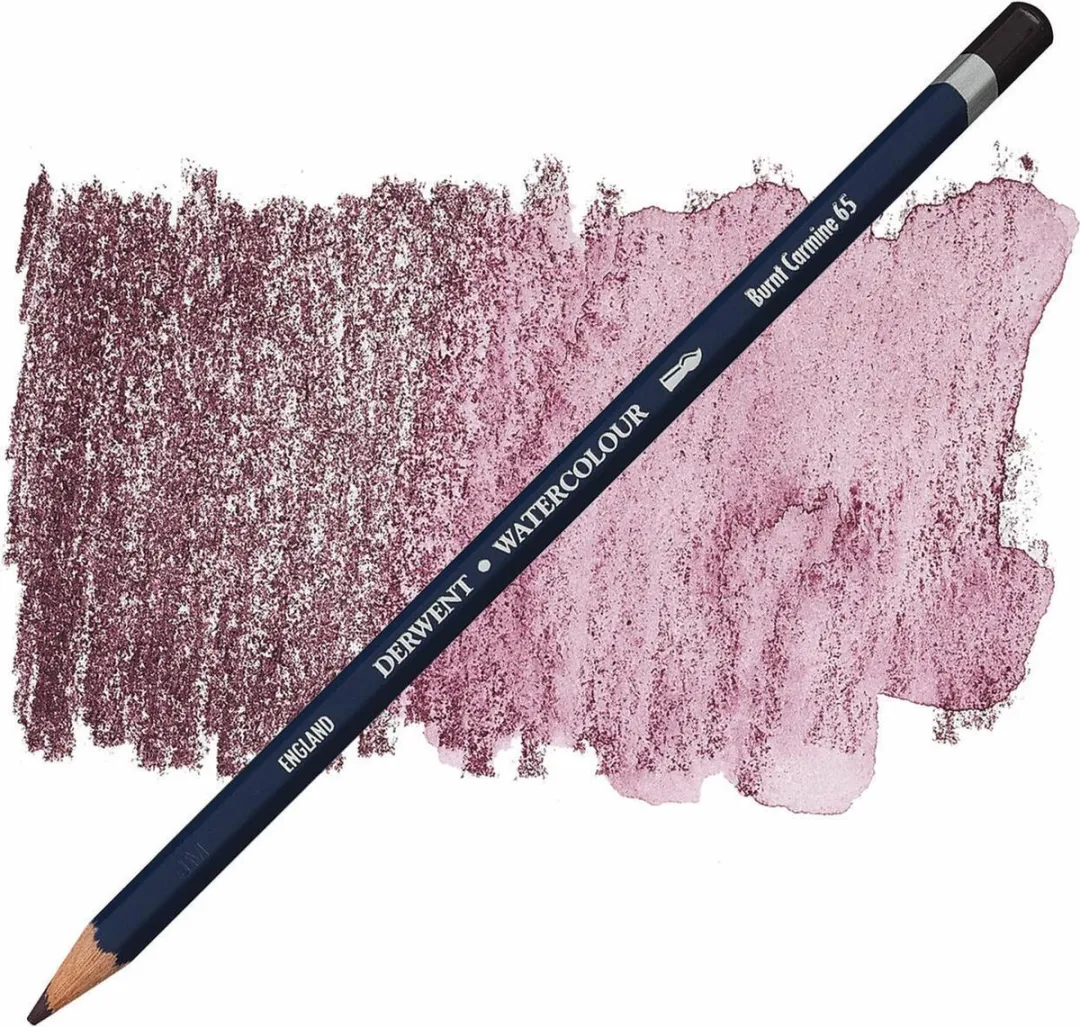 Derwent Watercolour Potlood Burnt Carmine
