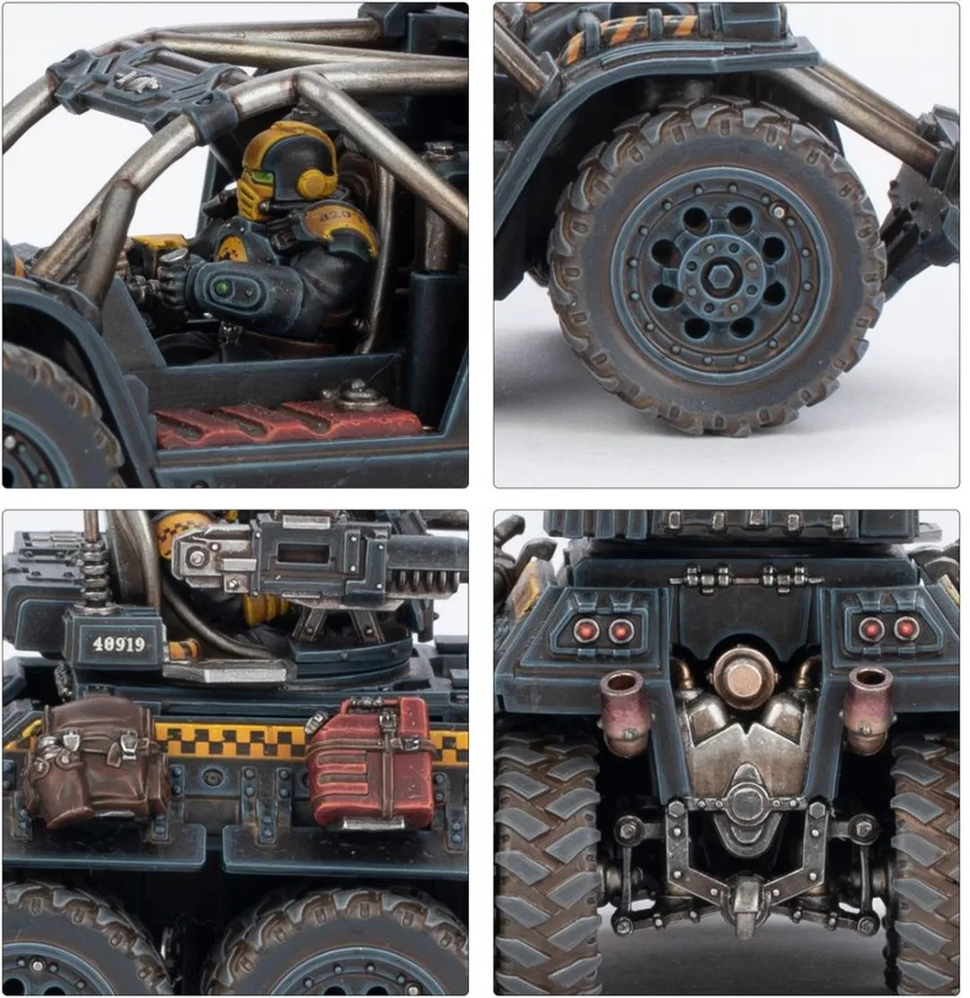 Games Workshop Necromunda Enforcer Taurus Venator - 97 Onderdelen