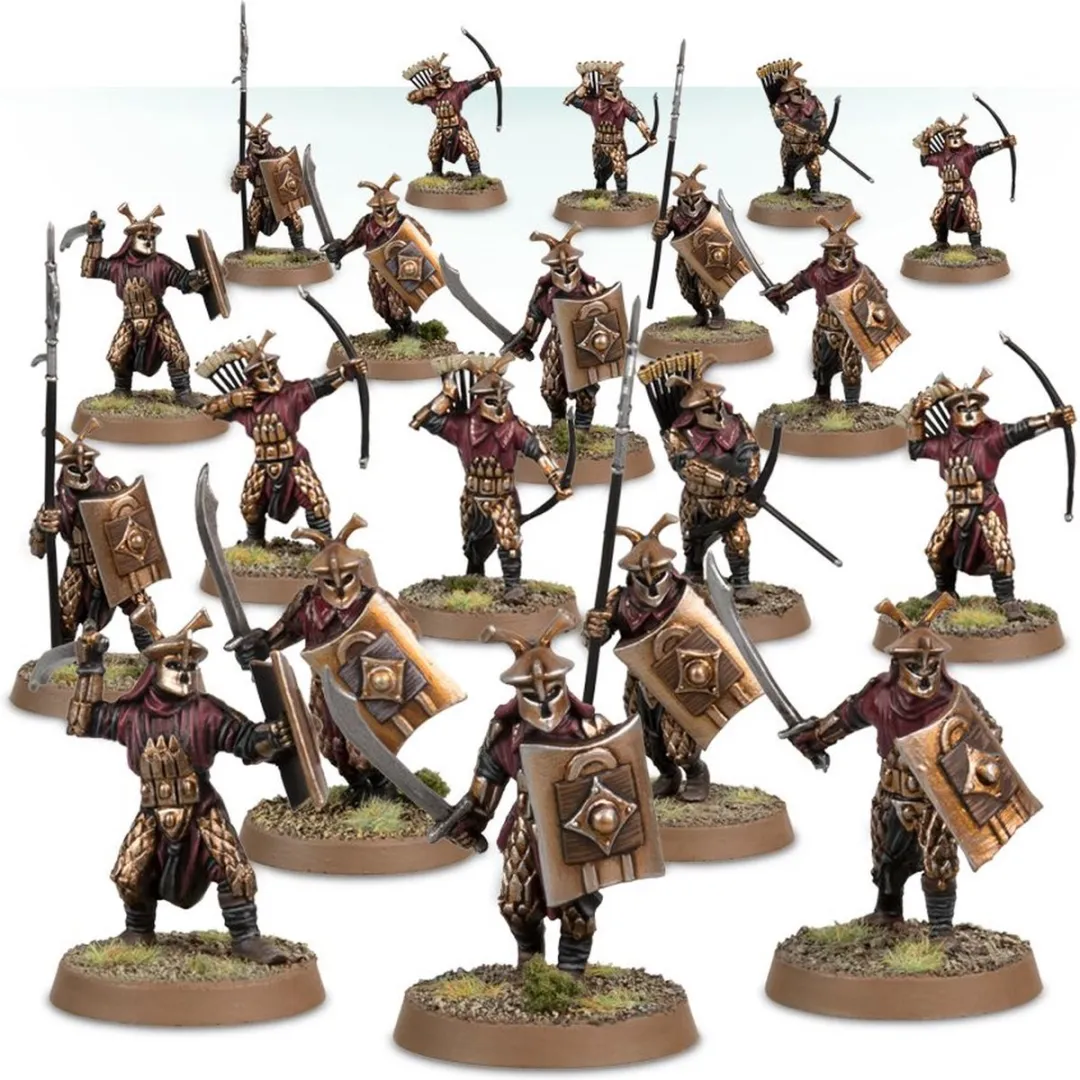Games Workshop Warhammer Lord of the Rings Easterling Warriors 30-31