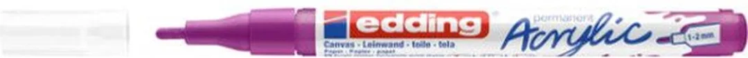 edding 5300 Acrylmarker - fijne punt - Bessenrood
