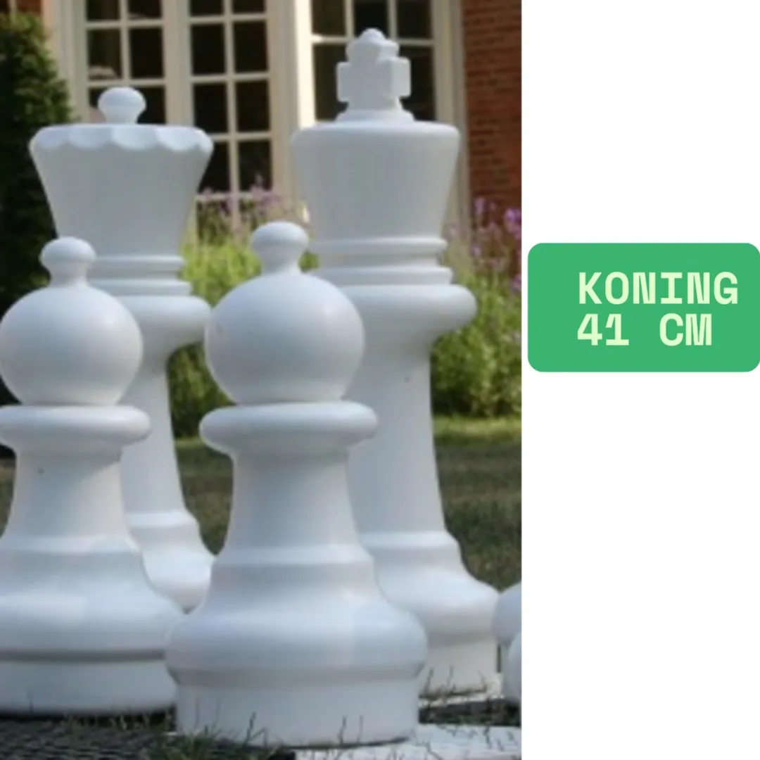 Ubergames XXL Schaakspel Koning 41cm - Waterdicht