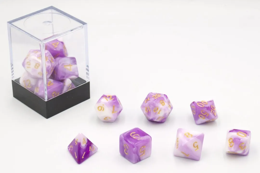 HOT Games Dobbelstenen Set 7 Stuks
