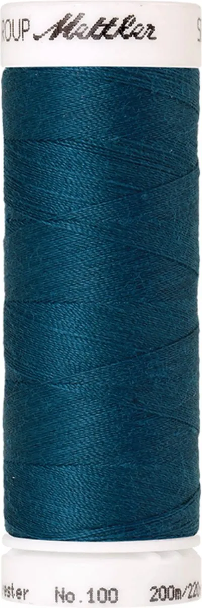 Amann Mettler Seralon 200mt Garen - Donker Turquoise