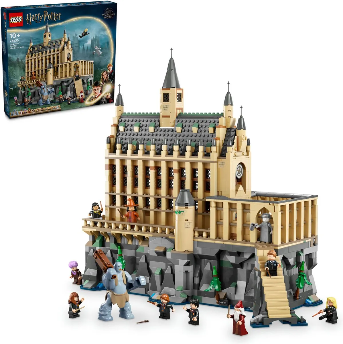 LEGO Harry Potter Kasteel Zweinstein Grote Zaal 76435 - 1732 Stukken