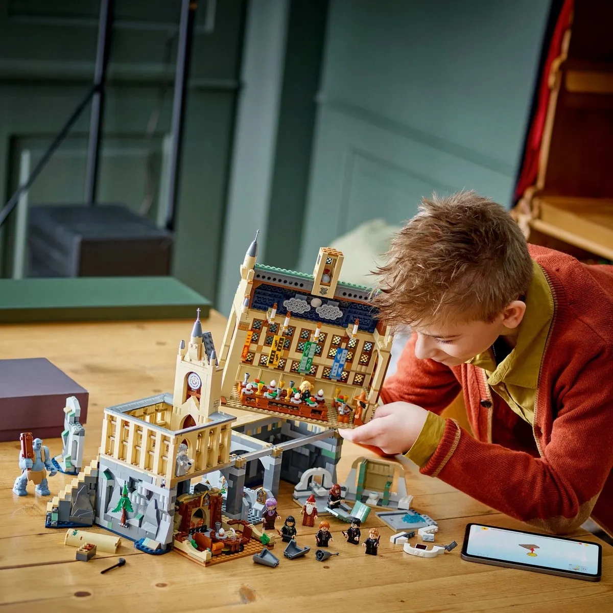 LEGO Harry Potter Kasteel Zweinstein Grote Zaal 76435 - 1732 Stukken