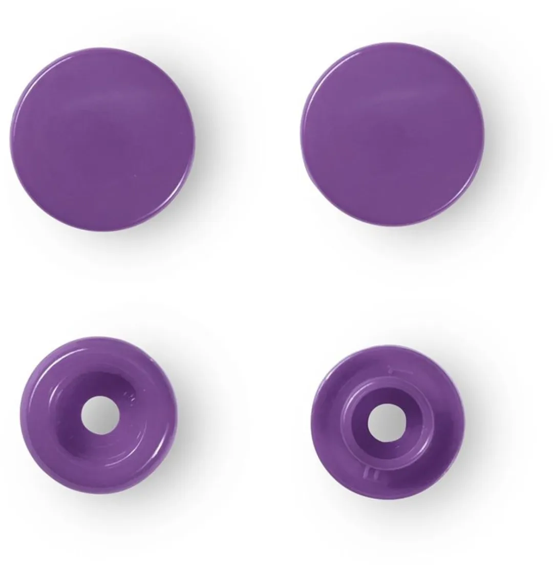 Prym Drukknoop ColorSnaps 12,4mm Lila - 30 Stuks
