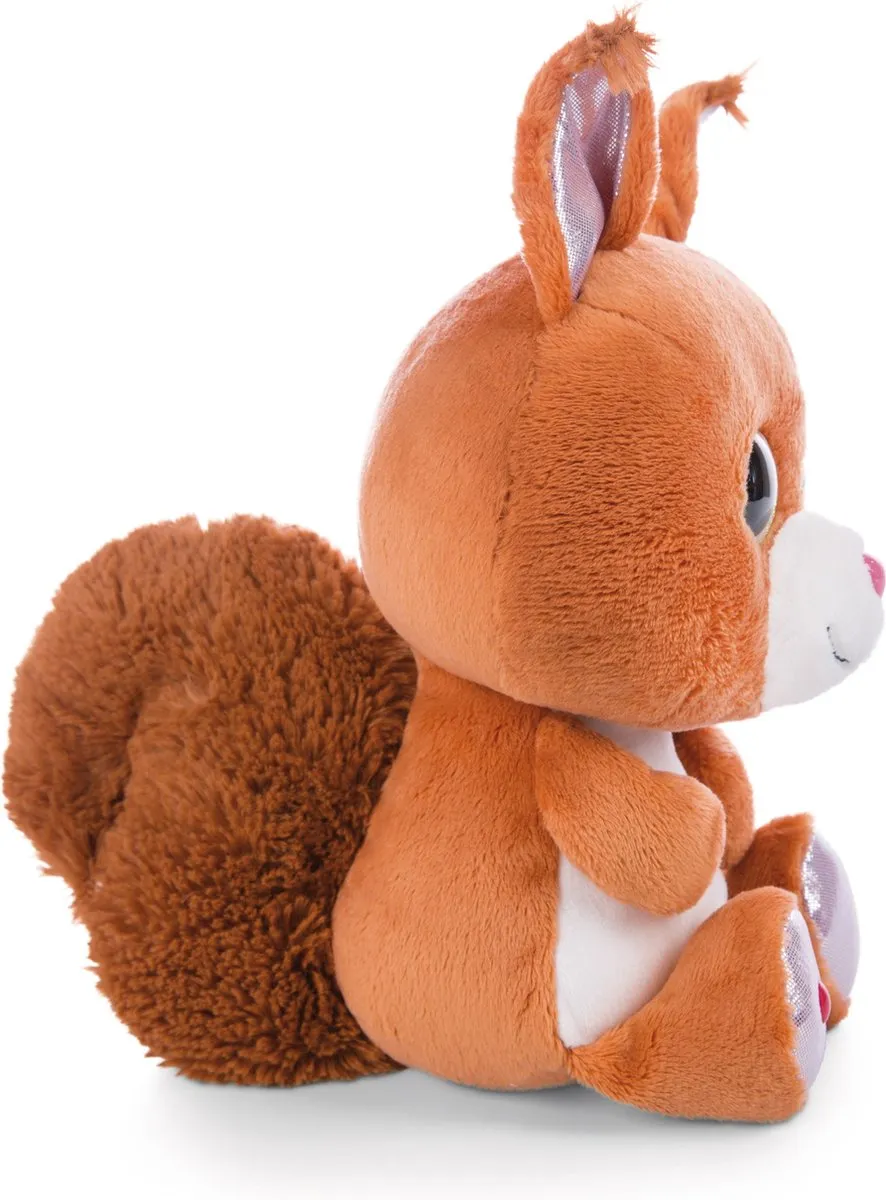 Nici Glubschis Pluchen Knuffel Eekhoorn 15cm - Bruin