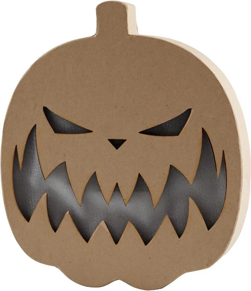 Creativ Company Creotime Pompoenlicht 25x22x4cm - Bruin
