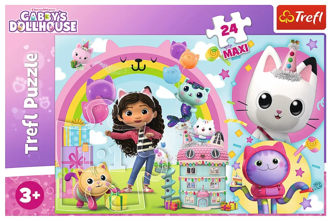 Trefl Happy Gabby Puzzle 24 Stuks - 24M