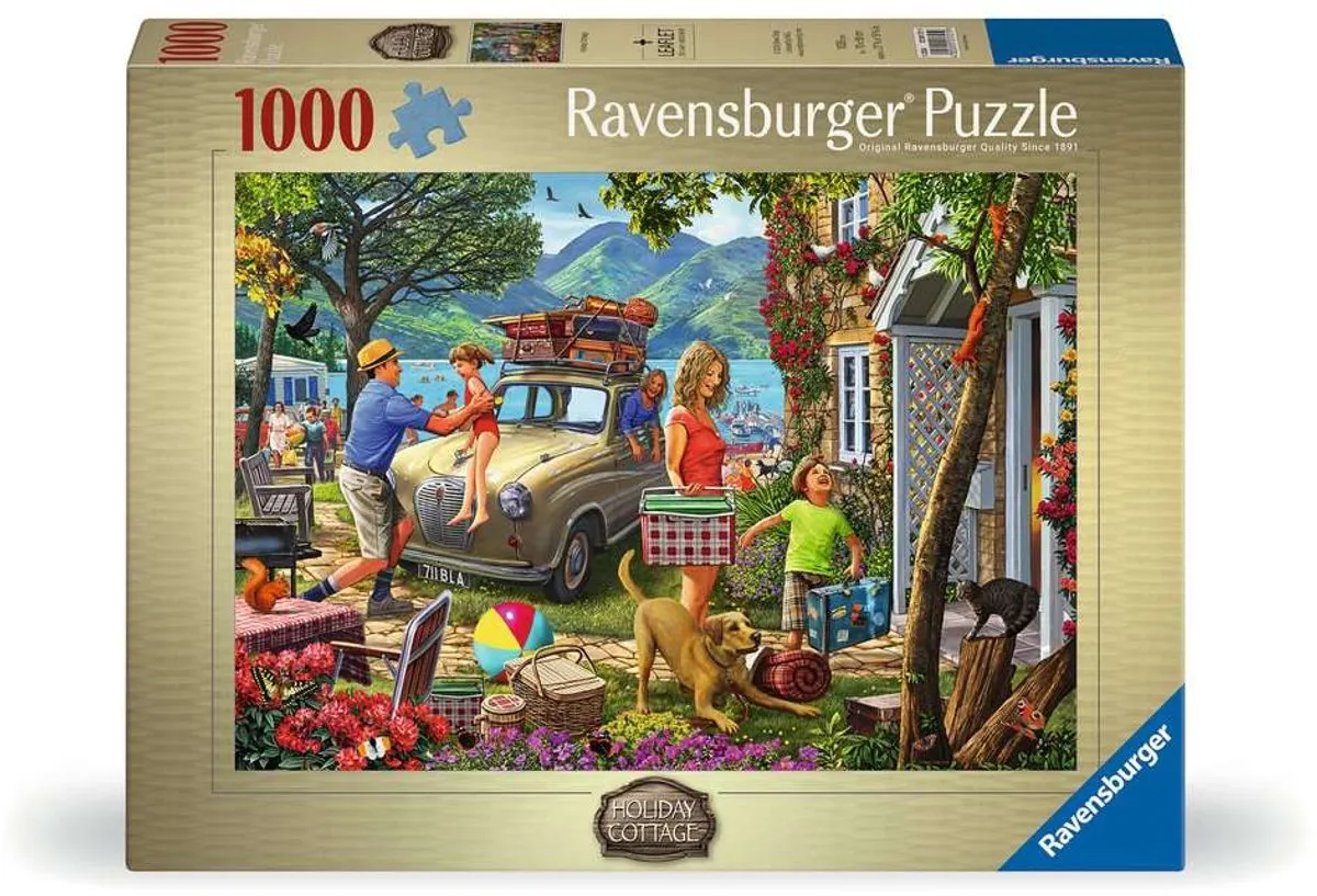 Ravensburger Holiday Cottage Legpuzzel 1000 Stuks