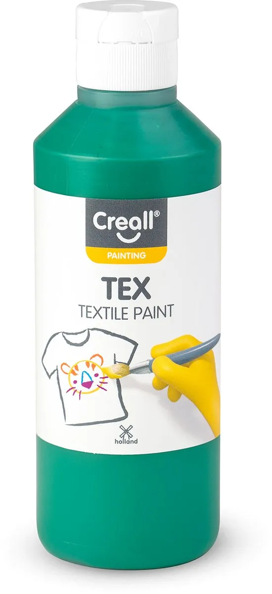 Creall Tex Stoffenverf Groen 250ml