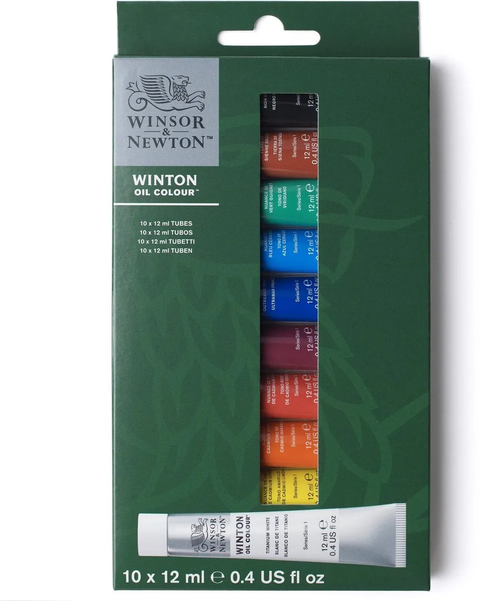 Winsor & Newton Winton Olieverf Set 10x12ml