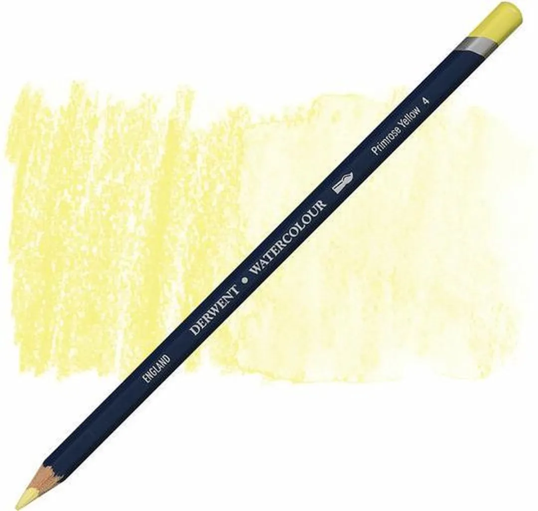 Derwent Watercolour Potlood Primrose Yellow 4