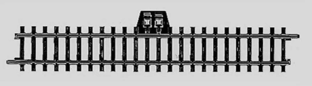 Märklin H0 K-rails 2290 Aansluitrails Recht 180mm