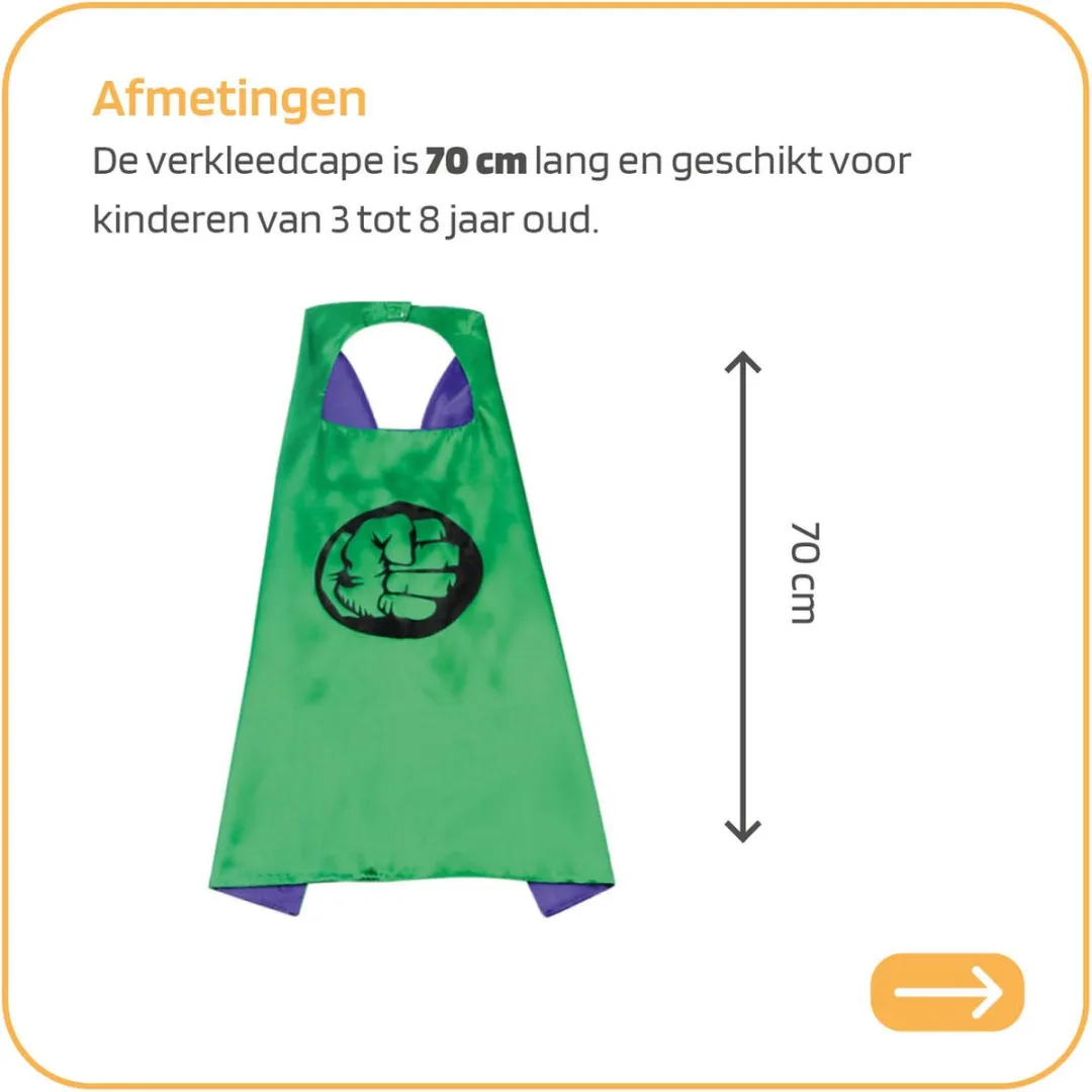 Jobber Toys Hulk Carnavalskleding