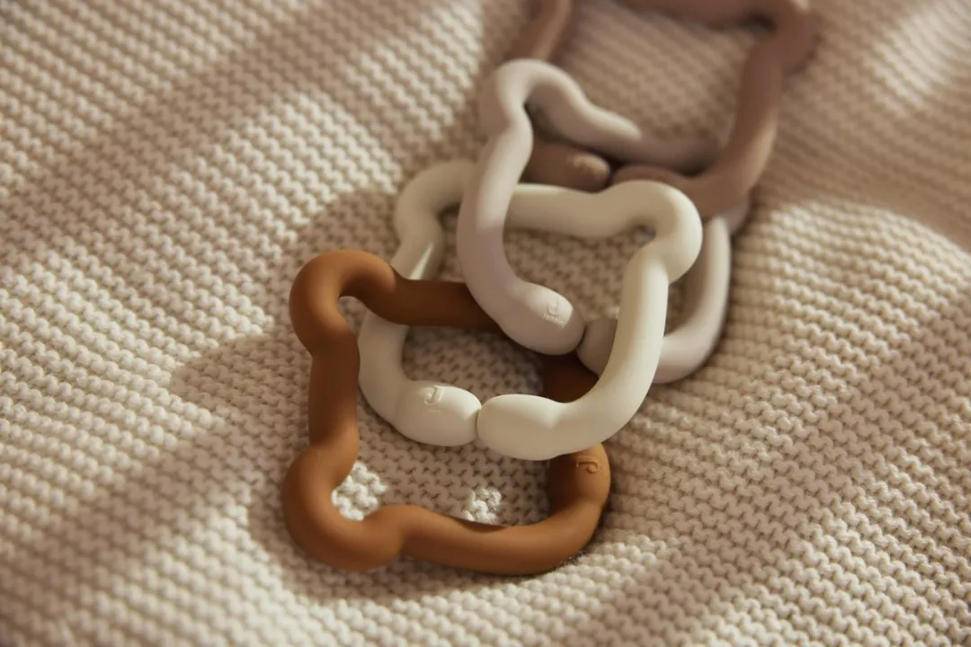 Jollein Speelgoed Ringen Siliconen Teddy Bear