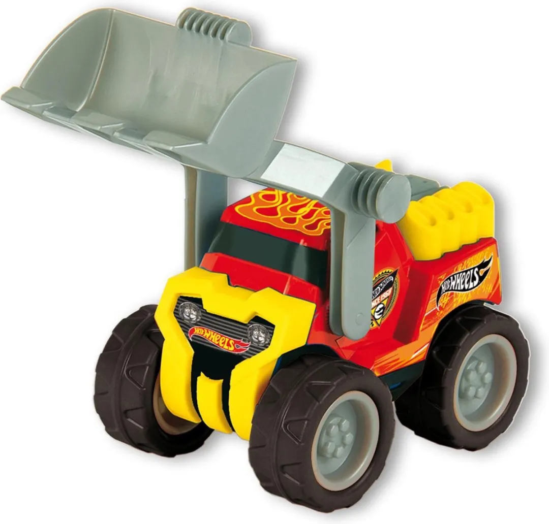 Klein Toys Hot Wheels Shovel 1:24 - 2444 - Rood/Grijs/Geel