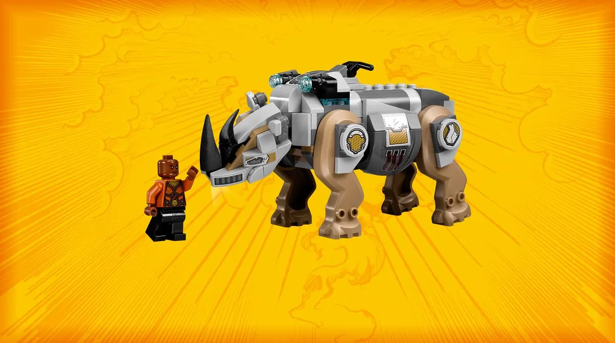 LEGO Super Heroes Neushoornstrijd Bij de Mijn 76099 - 229 Stukken - afbeelding 6 van 6