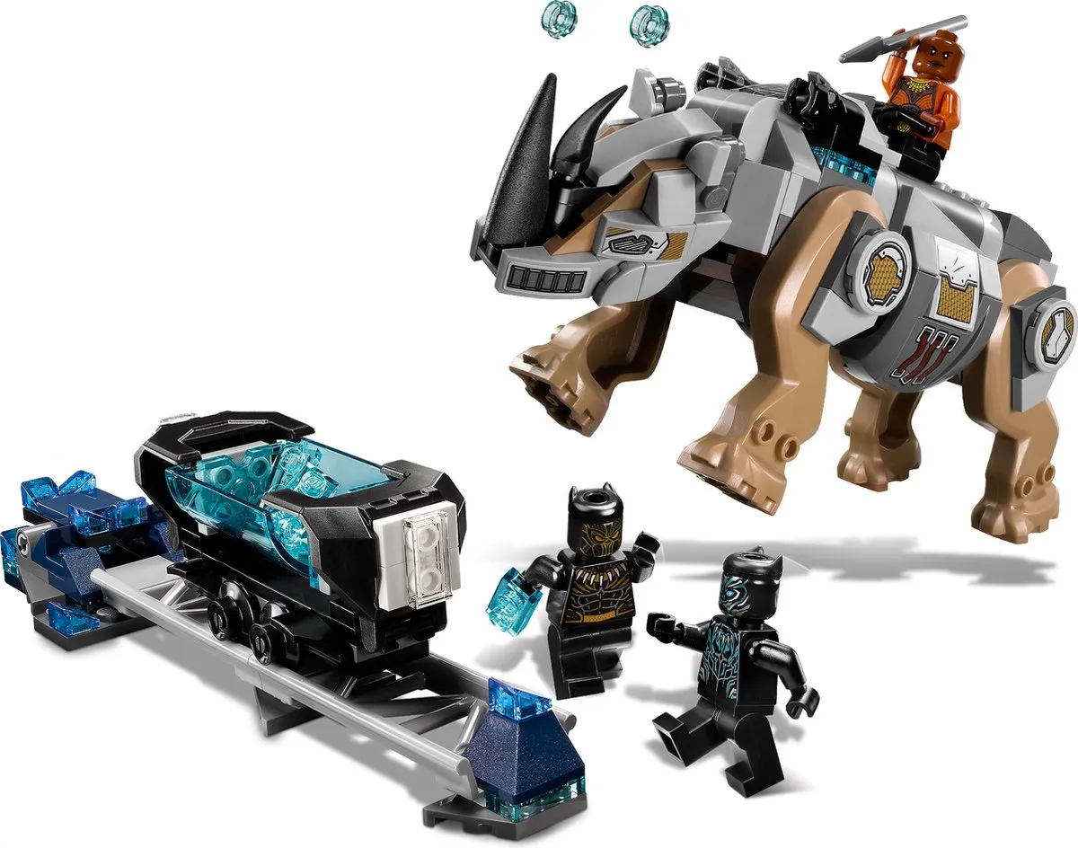LEGO Super Heroes Neushoornstrijd Bij de Mijn 76099 - 229 Stukken