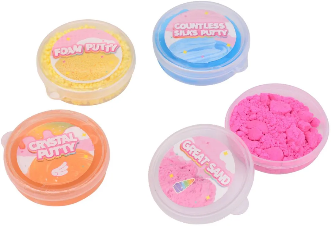 Johntoy Unicorn Putty Party Kaarten