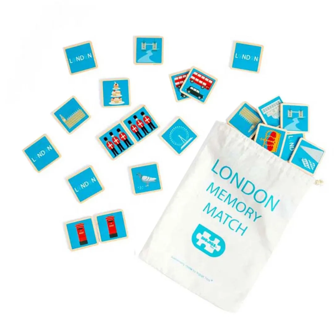 BIGJIGS Londen Memo Spel 37049