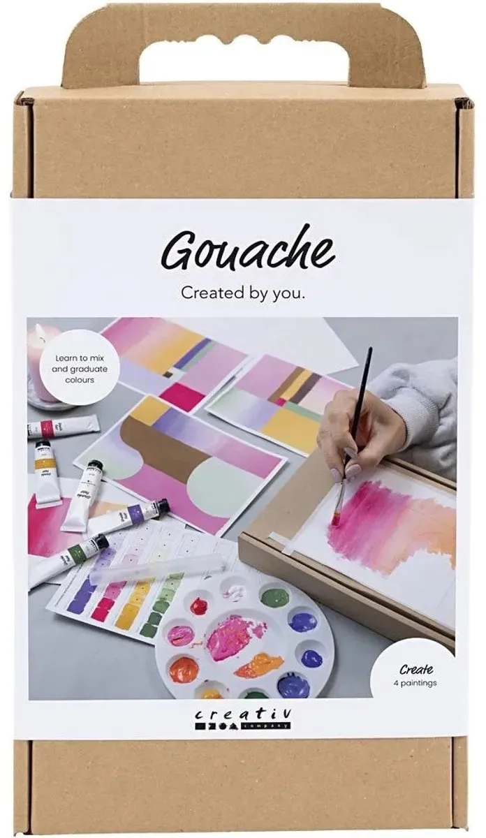 Creativ Company Gouache Schilderset Multicolor