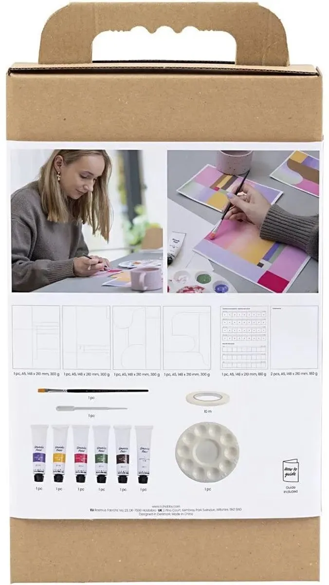 Creativ Company Gouache Schilderset Multicolor