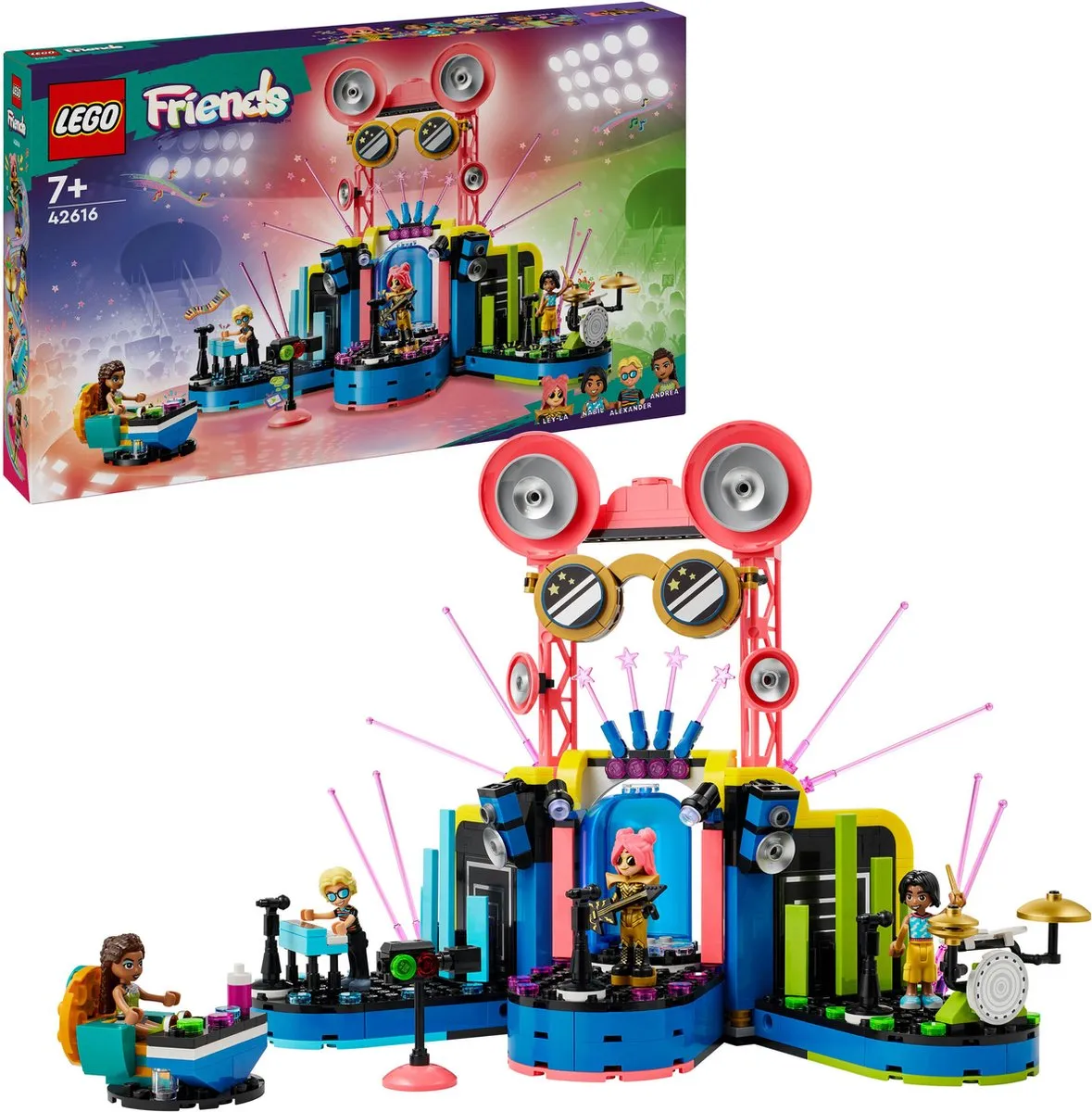 LEGO Friends Muzikale Talentenjacht 42616 - 4 Minifiguren