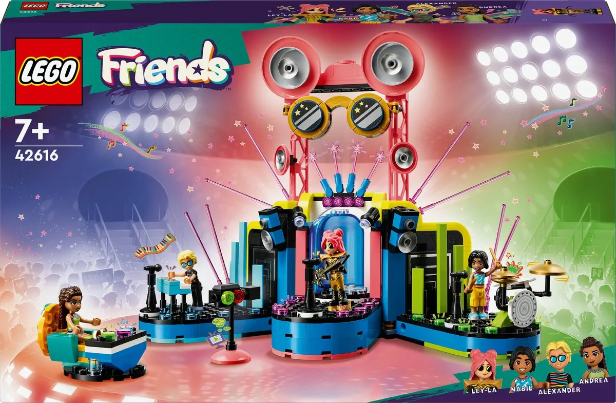 LEGO Friends Muzikale Talentenjacht 42616 - 4 Minifiguren